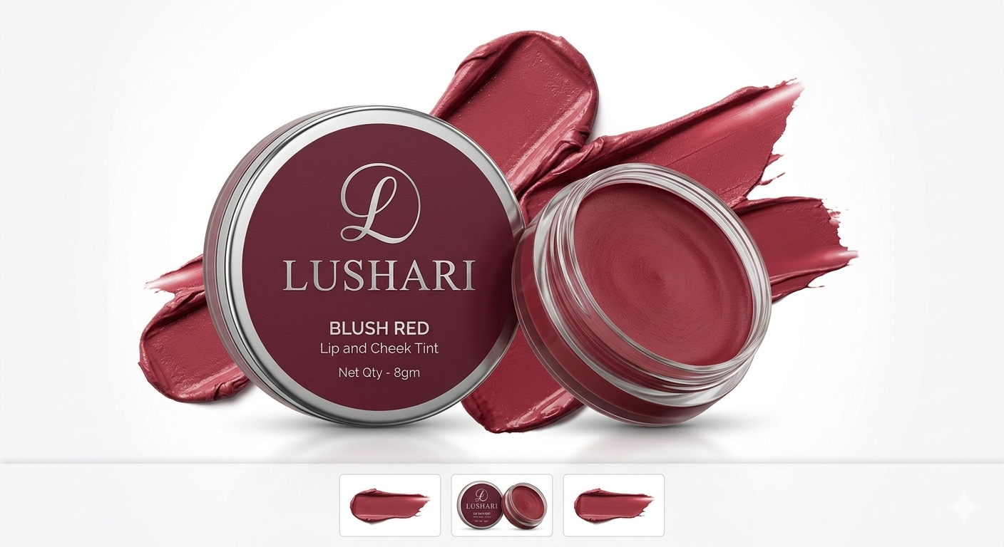 Lushari Blush Red Lip and Cheek Tint