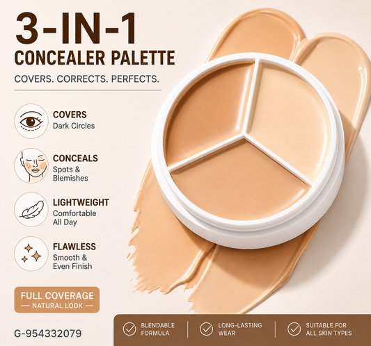 3-in-1 Concealer Palette